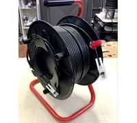 Cavo di rete Lan CAT6 70 mt UTP RJ45 Ethernet flessibile nero, in Bobina