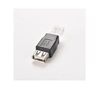 Cavo di rete LAN per laptop, convertitore Ethernet, spina JETTING PC Crystal Head RJ45 maschio a USB