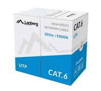Cavo di rete Lanberg Cat6 305m F/UTP Rame Grigio CPR Fluke