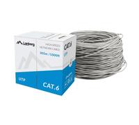 Cavo di rete Lanberg Coil RJ45 Cat.6 UTP rigido CCA 305 m Grigio