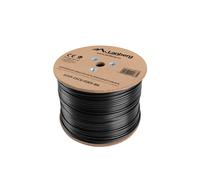 Cavo di rete Lanberg LCU5-21CU-0305-BK Nero 305 m Cat5e U/UTP (UTP) - Nouvo