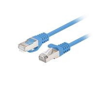 Cavo di rete Lanberg PCF6-20CC-0100-B 1 m Cat6 UTP Blu connettori RJ-45