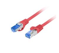 Cavo di rete Lanberg PCF6A-10CC-0025-R Cat6a S/FTP 0,25 m rosso