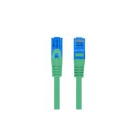 Cavo di rete Lanberg PCF6A-10CC-0050-G 0,5 m Cat6 S/FTP RJ-45 verde