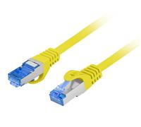 Cavo di rete Lanberg PCF6A-10CC-0300-Y giallo 3 m Cat6a S/FTP (S-STP) - Nouvo