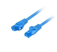 Cavo di rete Lanberg PCF6A-10CC-1500-B 15m Cat6a S/FTP LSZH Blu