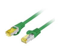Cavo di rete Lanberg PCF6A-10CU Cat6a S/FTP 1 m verde