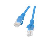 Cavo di rete Lanberg PCU5-20CC-0050-B Cat5e 0,5 m UTP Blu RJ-45 maschio