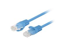 Cavo di rete Lanberg PCU6-20CC-0025-B Cat6 0,25 m UTP Blu