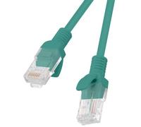 LANBERG Tubo Cat.5e UTP 0.5m Verde