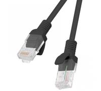 Cavo di rete Lanberg RJ45 UTP Cat.6 25 cm Nero