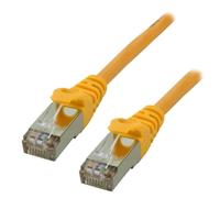 Cavo di rete M at6a S/FTP 0,3 m giallo RJ-45 a RJ-45