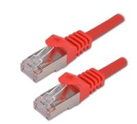 Cavo di rete M CC7BMSHF-5M/R Cat7 S/FTP 5 m Rosso