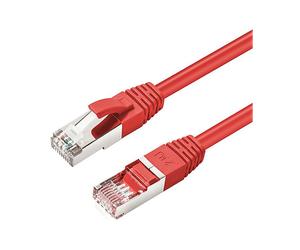 CAVO DI RETE MICROCONNECT MC-SFTP6A10R - 10m, Cat6a, RJ-45, fino a 10 Gbps, S/FTP, conduttore rame