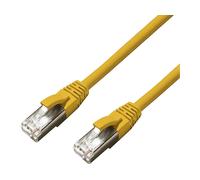 CAVO DI RETE MICROCONNECT MC-SFTP6A10Y - 10m, Cat6a, RJ-45, fino a 10 Gbps, S/FTP, conduttore rame
