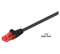 Microconnect V-UTP610SVP cavo di rete 10 m Cat6 U/UTP (UTP) Nero