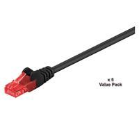 Microconnect V-UTP615SVP cavo di rete 15 m Cat6 U/UTP (UTP) Nero