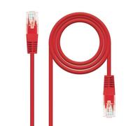 Cavo di rete Nanocable 10.20.0400-L30 Cat.6 UTP RJ45 0.3m Rame Rosso