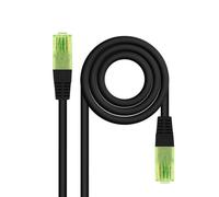 Cavo di rete Nanocable 10.20.1400-L25-BK CAT.6 UTP 25 cm Nero