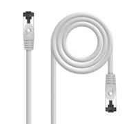 Nano Cable 10.20.2000 - Cavo di rete patch RJ45, Cat.8.1, 2GHz, LSZH, SSTP, AWG26, Grigio, 0.5 m