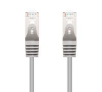 Nanocable 10.20.0803 - Cavo di rete Ethernet RJ45 Cat. 6 FTP AWG24, grigio, 3 mts