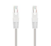 NANOCABLE 10.20.0402-W - Cavo di Rete Ethernet Rj45 Cat. 6 Utp Awg24, Bianco, 2 ms