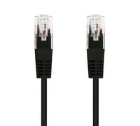 Nanocable 10.20.0400-Bk - Cavo di Rete Ethernet Rj45 Cat. 6 Utp Awg24, Nero, 0.5 ms
