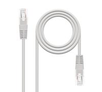 Cavo di rete Nanocable UTP RJ45 Cat.6 AWG24 1,5 m Grigio