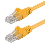 Cavo di rete Patch CCA Cat. 5e Giallo UTP 10 mt