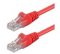 Cavo di rete Patch in CCA Cat. 6 Rosso UTP 10 m