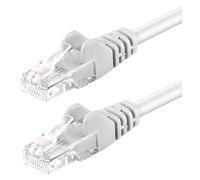 Cavo di rete Patch in Rame Cat. 6 Bianco UTP 2 m