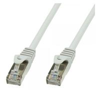 Techly Professional 101393 Cavo di Rete Patch in Rame Cat.6 Grigio SFTP LSZH 15m Grigio