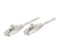 INTELLINET PATCHKABEL RJ45 F/UTP CAT5E 1.0M HEBELSCHUTZ GRAU