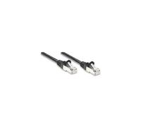 Cavo di rete Patch in Rame Schermato Cat. 5e Nero F/UTP 7,5 m