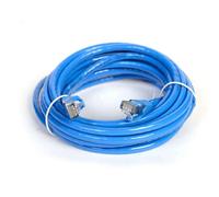 Cavo di rete per streaming video ad alta definizione, cavo patch Ethernet da 15 metri con contatti placcati in oro, isolamento incrociato in