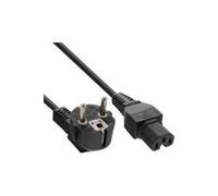 Cavo di rete - protezione con. al test dell'apparecchio caldo. C15 dritto - nero - 2m NEW