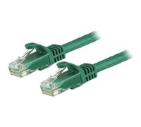 StarTech 7M Cat6 Green Snagless Gigabit Ethernet Rj45 Cable Male To Male NUOVO