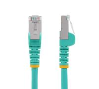 StarTech.com Cavo Ethernet CAT 6a - 2m - Acqua - Cavo di rete LAN Low Smoke Zero
