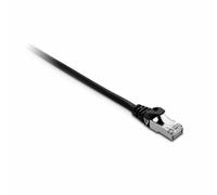 V7 Cavo Cat7 schermato con nastri di alluminio SFTP nero da RJ45 maschio a RJ45 maschio 5m 16.4ft