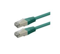 Cavo di rete Roline S/FTP Cat6 15 m verde con connettori RJ-45 e PoE