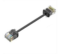Cavo di rete sottile RJ45 UTP Cat6/Cat6a da 24 pezzi, cavo patch Cat 6 da 10 Gbps