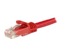StarTech.com N6PATC3MRD Cavo di Rete CAT6, Patch Ethernet, RJ45, UTP, Antigroviglio, 3 m, Rosso