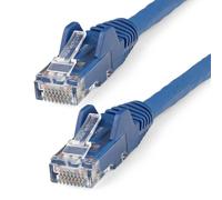 StarTech.com Cavo Ethernet CAT6 1m - Cavo rete Lan RJ45 10 Gigabit 100W PoE - Cavo dati/patch UTP 10GbE - Testato individualmente - Low Smoke Zero Halogen- Certificato UL/TIA - Blu (N6LPATCH1MBL)
