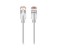 Cavo di rete Ubiquiti UACC-Cable-Patch-EL-0.15M-W-24 Cat6 RJ-45 bianco traslucido da 0,15 m