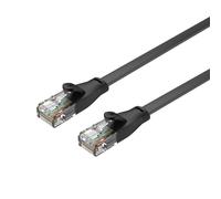Cavo di rete UNITEK C1811GBK 3 m Cat6 RJ-45 Nero contatti dorati PVC
