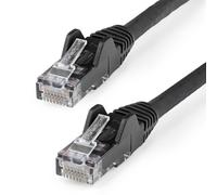 StarTech.com Cavo Ethernet CAT6 2m - Cavo rete Lan RJ45 10 Gigabit 100W PoE - Cavo dati/patch UTP 10GbE - Testato individualmente - Low Smoke Zero Halogen- Certificato UL/TIA - Nero (N6LPATCH2MBK)