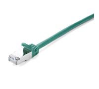 Cavo di rete V7 CAT6 1 m S/FTP RJ-45 maschio blindato verde