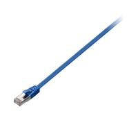 Cavo di rete V7CAT6STP-03M-BLU-1E - 3 m Categoria 6 - Per Modem, Router, Hub, Pannello, Placca a muro, PC