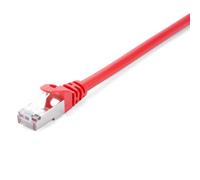 Cavo di rete V7CAT6STP-05M-RED-1E - 5 m Categoria 6 - Per Modem, Router, Hub, Pannello, Placca a muro, PC