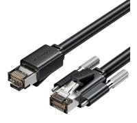 Cavo di rete Vention IBUBI SFTP Cat.6A RJ45 3m Nero 10Gbps Schermato Industriale